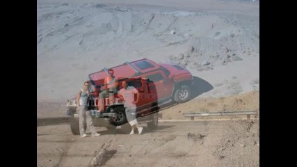 Amerika Sema Show vakantie Part 2 (testing the Hummer) 