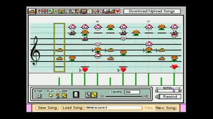 What is Love on Mario Paint Composer 