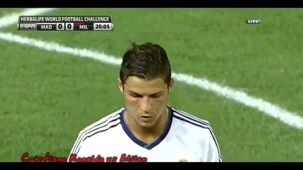 Cristiano Ronaldo vs A.c Milan (away) 12-13 Hd