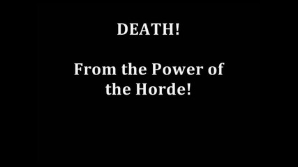 Warcraft 3 Game Music 85 - Storm, Earth and Fire (power of the Horde)