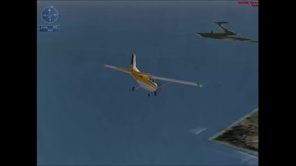 кацане в летище sitka fsx