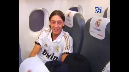 Шоу в самолета на Реал Мадрид