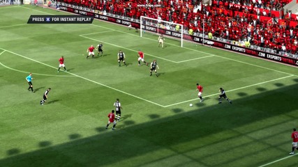 Fifa 12 - Гол с Манчестер Юнайтед