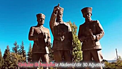Mithat Guven - 30 Agustos Zafer Marsi ( Turk Folklor Halk Sarkisi) ♥ Ben Turkum / Allahu Ekber ♥