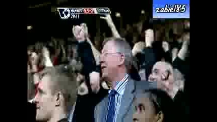 25.04.09 Manchester United vs Tottenham 5:2 Dimitar Berbatov goal