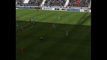 Гол ! | Fifa 14 | Благодаря за Хейта :)