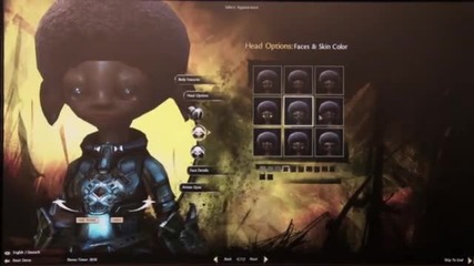 Gamescom 2011: Guild Wars 2 - Asura Character Creation Gameplay