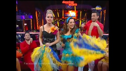 Dancing Stars - Александра Жекова и Симеон Тимов салса (15.04.2014г.)