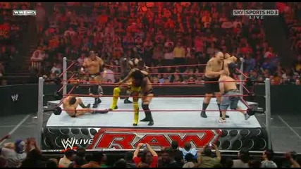 Wwe Raw 3 - For - All - 10 Man Battle Royal for opportunity 4 Wwe Championship Match 1/2 