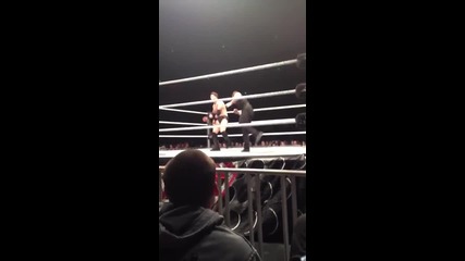 Dean Ambrose vs The Miz Sydney raw tour 2013