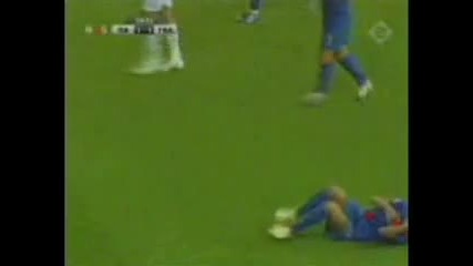Подигравка със Зидан за ударът му с глава над противник от Италия [смях]