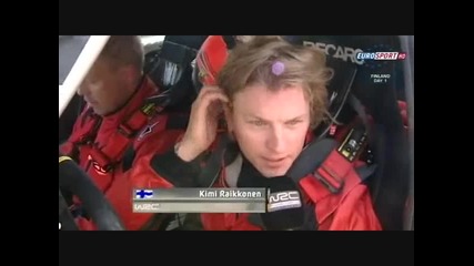 Wrc 2009 - Finland - Day1 - Kimi Raikkonen Interview