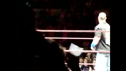 John Cena Speaks In French On Wwe Raw Live