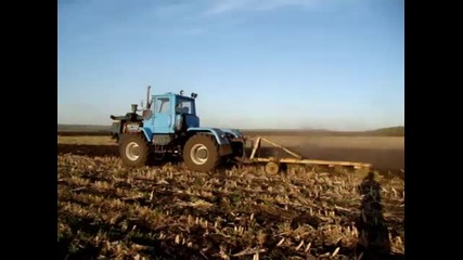 Оран с руски трактори: Т - 150к, Дт - 75, Т - 40ам, Мтз - 82, К - 744 