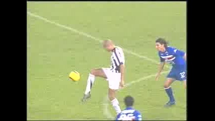 Juventus - Sampdoria 2 - 0 Mutu