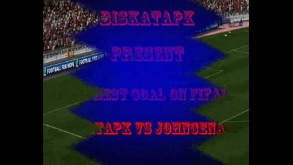 johncena22 vs biskatapk - Fifa 11 