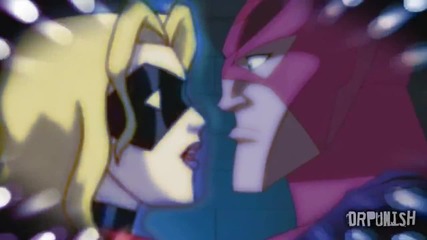Ястребовото Око и Мис Марвел от анимацията Отмъстителите: Най-могъщите герои на Земята (2010/11/12)