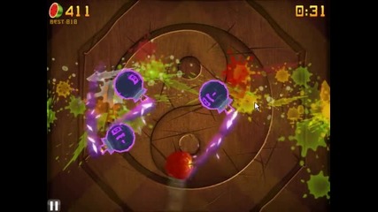 Много Луд « Fruit Ninja Gameplay »