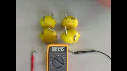 Направете Си Батерия От Лимони