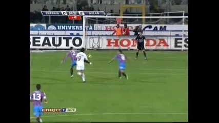 2th Fantastic Goal Huntelaar! Catania 0 - 2 Ac Milan 