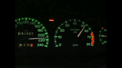 Lancia Delta Hf turbo 0 - 220km/h 
