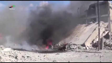 Руската авиация нанесе удар по сирийския град Хомс - 30.09.2015 первый авиаудар по Сирии
