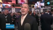 Брад Пит на премиерата на филма Формула 1