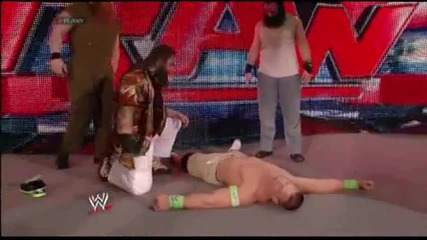 Bray Wyatt отправя послания кьм John Cena - Wwe Smackdown - 23/5/14