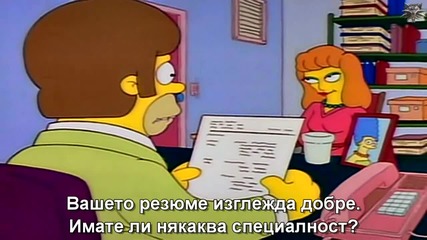Семейство Симпсън С02 Е02 + Субтитри The Simpsons S02e02 bg Sub
