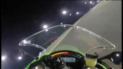 Test Kawasaki Zx 10r Ninja 2011 circuito di Losail Qatar