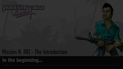 Gta Vice City Intro & Mission #1 In the beginning... (hd)