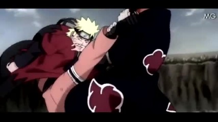 Naruto vs Pain - The two Disciples of Jiraya _hd