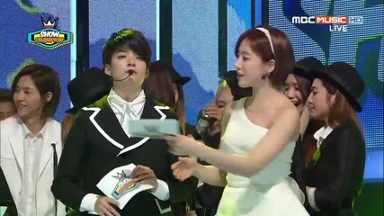 140319 Today's winner - Snsd @ Show Champion