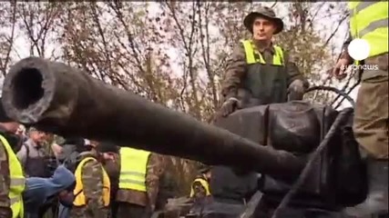 Rare Wwii tank emerges from mud in Poland