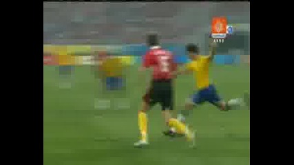 Бразилия - Белгия 1:0 Олимпияда 2008