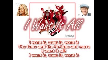 Sharpay And Ryan - I Want It All