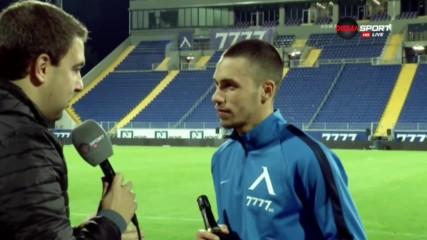 Станислав Иванов: Търсех гола, победата е сладка