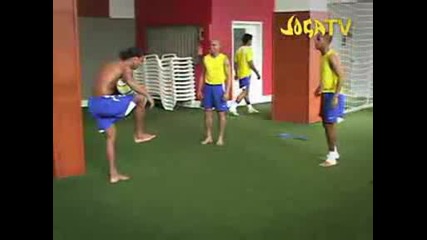 Ronaldinho, Robinho, Roberto Carlos