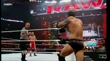 Raw 02.08.10 - Edge runs away 