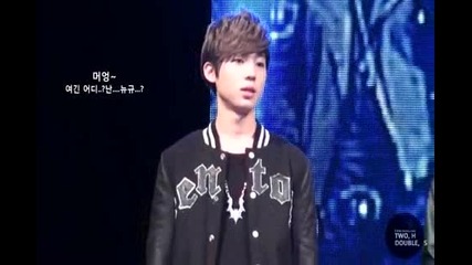[fancam] 120108 Teen Top Interview (changjo Focus) Hi Ulgong Festival