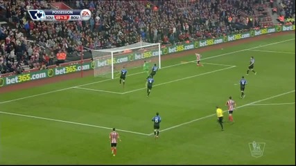 Саутхемптън - Борнемут 2:0 /първо полувреме/