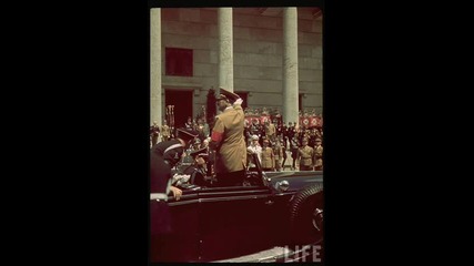 100 цветни фотографии от нацистка Германия! 