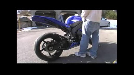 YAMAHA R1 2004 Straight Pipe