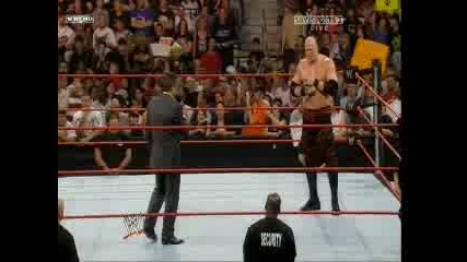 Raw 11.08.08 - Ето Какво Има Във Торбата На Кейн