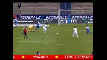 Racing Genk - Partizan. Акценти от срещата