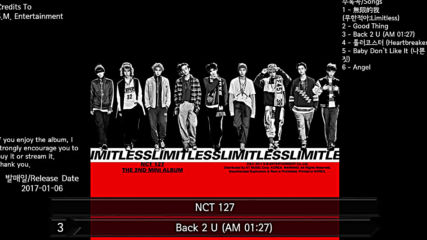 Nct 127 _ Nct #127 Limitless - The 2nd Mini Album [full Album]