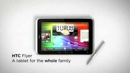 Htc Flyer Tablet - Official Promo Clip 