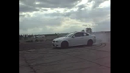 BMW M3 E92 пали гуми