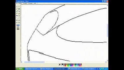 Рисуване На Porche Carrera С Paint