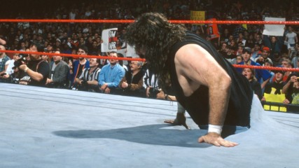 Cactus Jack comes through the ring to even the odds vs. DX: Raw, Feb. 9, 1998